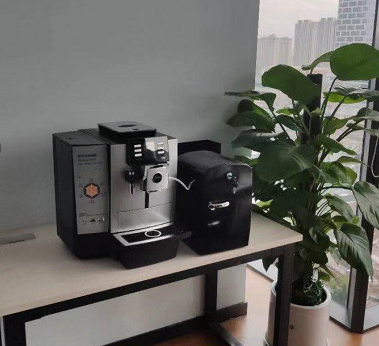 新江湾城咖啡机租赁合作案例1